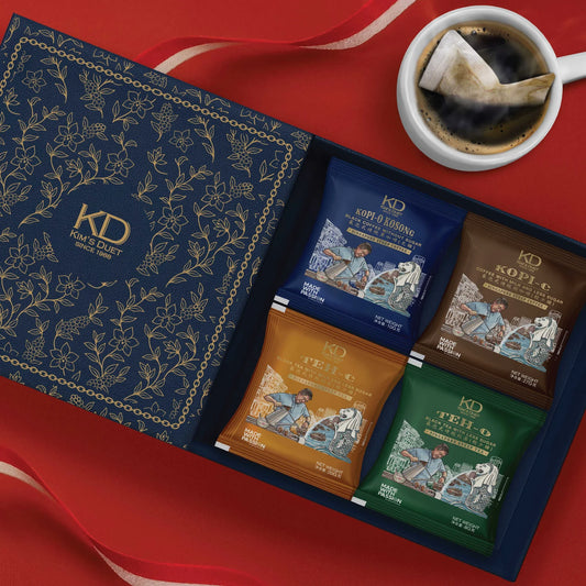 Kim's Duet Singapore  Coffee Story Book (12 sachets - 3 per variants)