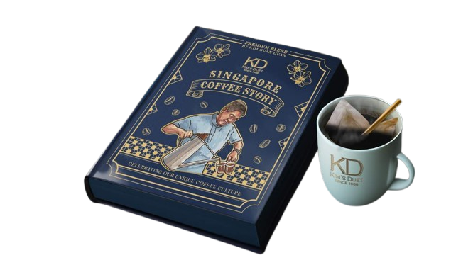 Kim's Duet Singapore  Coffee Story Book (12 sachets - 3 per variants)