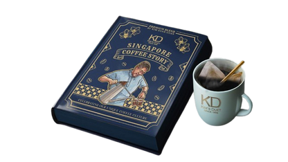Kim's Duet Singapore  Coffee Story Book (12 sachets - 3 per variants)