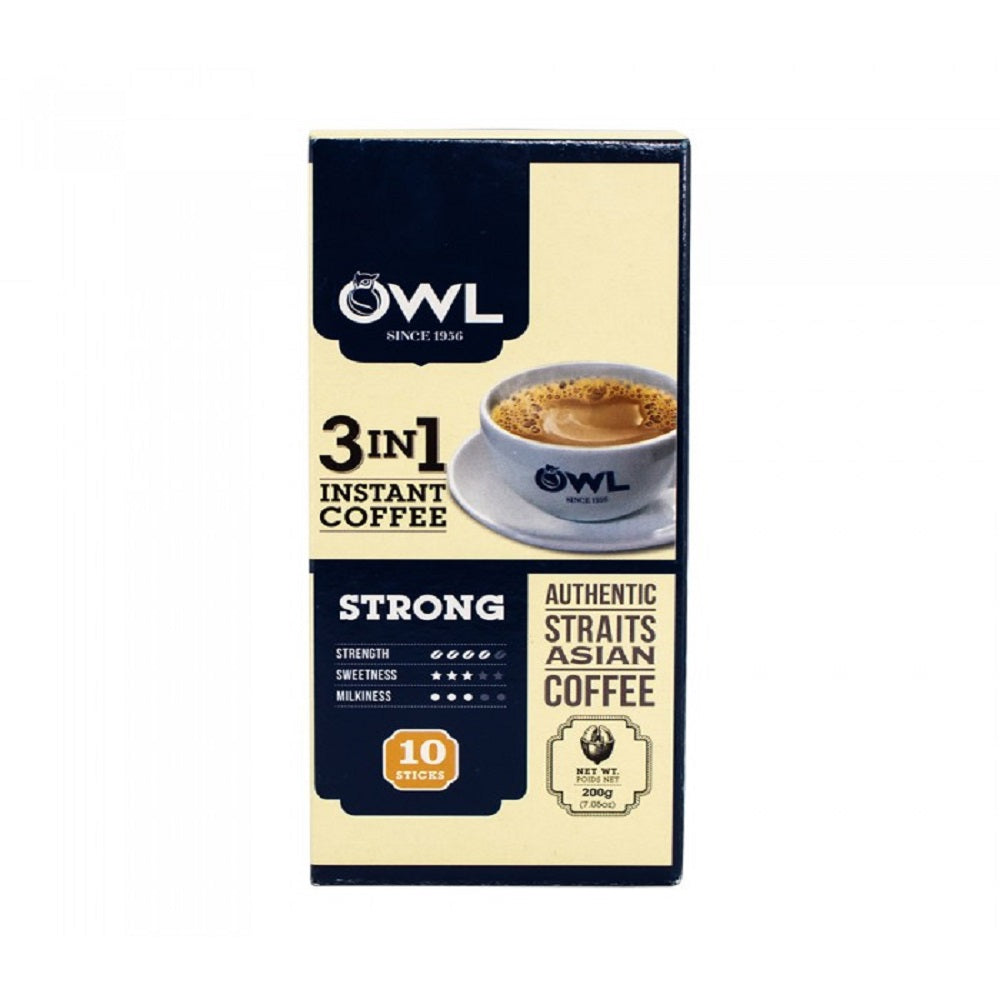 OWL Strong Coffee (8 Sticks X 20g) 3-IN-1 - OWC3S20B