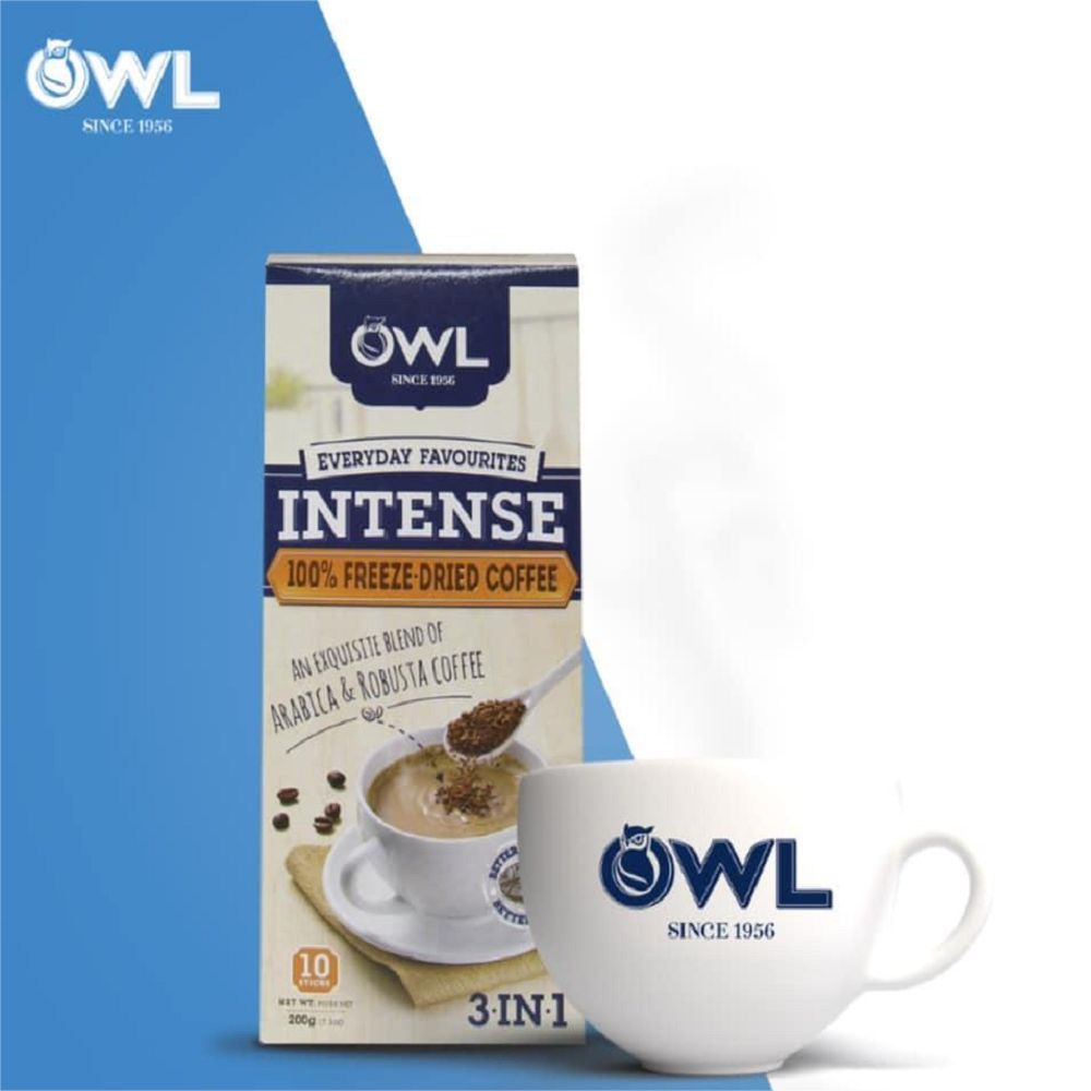 OWL Intense Coffee (8 Sticks X 20g) 3 - IN - 1 - OWFC3I20B