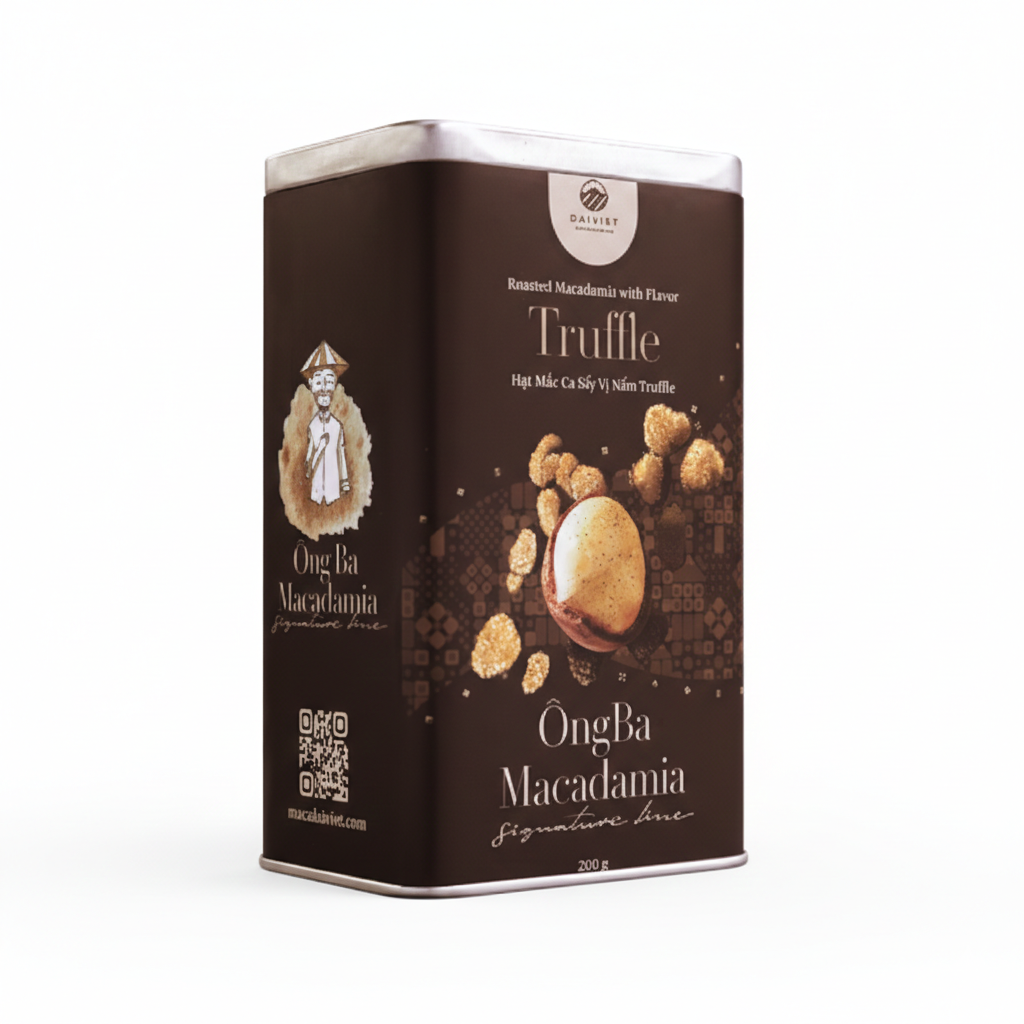 Truffle Macadamia 200g (Hard Box)