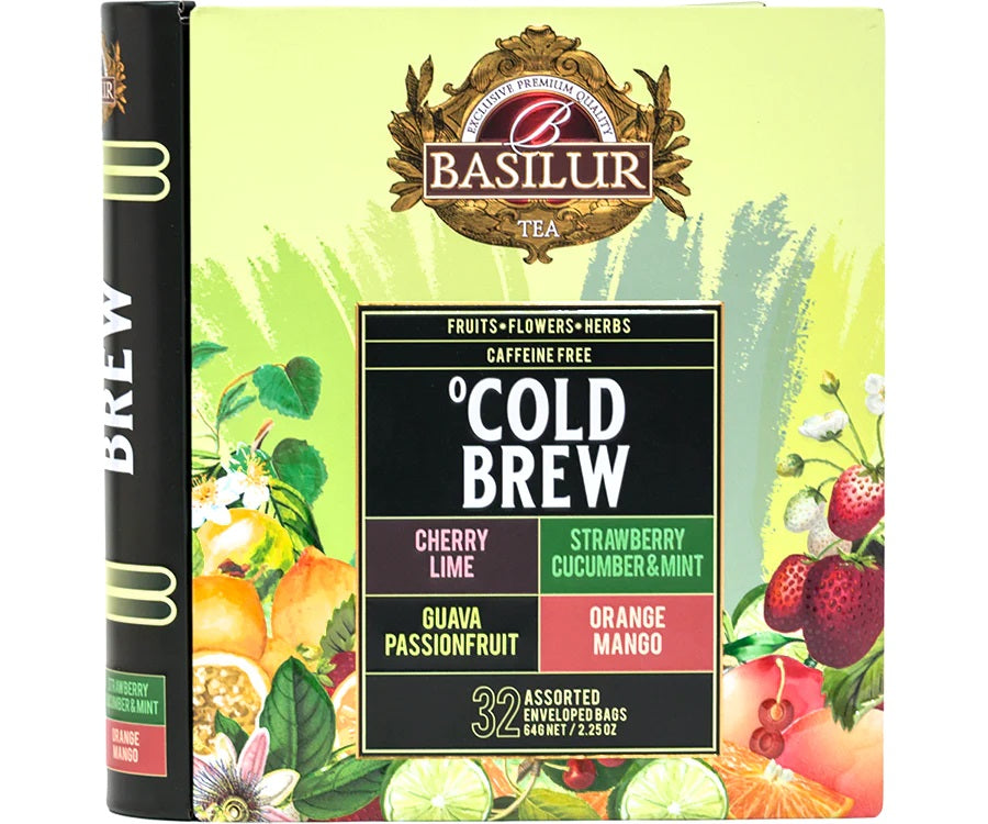 Tea Book Cold Brew "Assorted" (32 Tea Bags) - 72198
