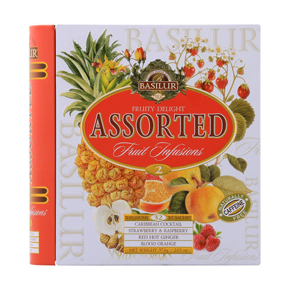Tea Book Fruity Delight "Assorted" Fruit Infusions Vol. Ii 32 Bags 71395