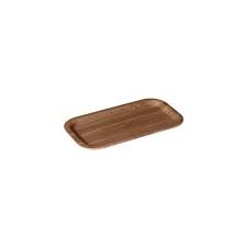 NonSlip Rectangular Tray L 43 x 33cm (Teak) - 45154